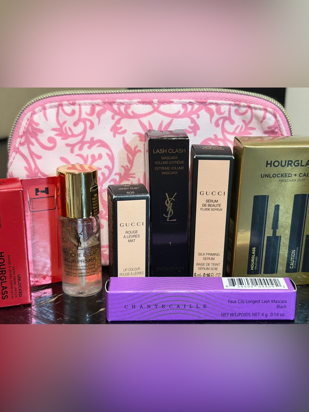 Deluxe Travel High End Makeup: Gucci, Hourglass & More
